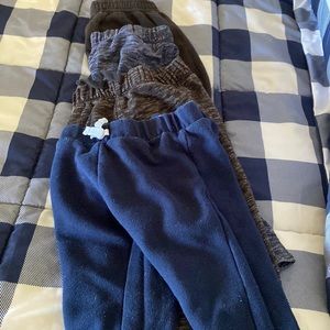 4 pairs of sweatpants for boys